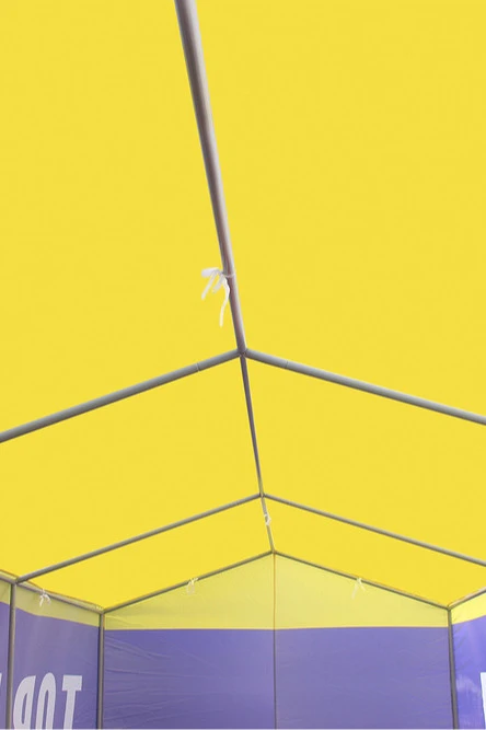 Палатка для промоакции и торговли (с козырьком) 2х6 м "Wholesale goods"#7