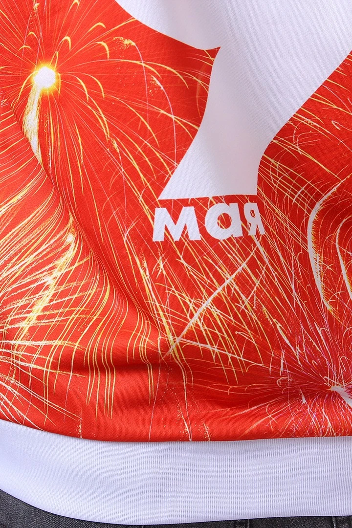 Свитшот Гарри унисекс из адидаса с полной запечаткой "Victory!"#3