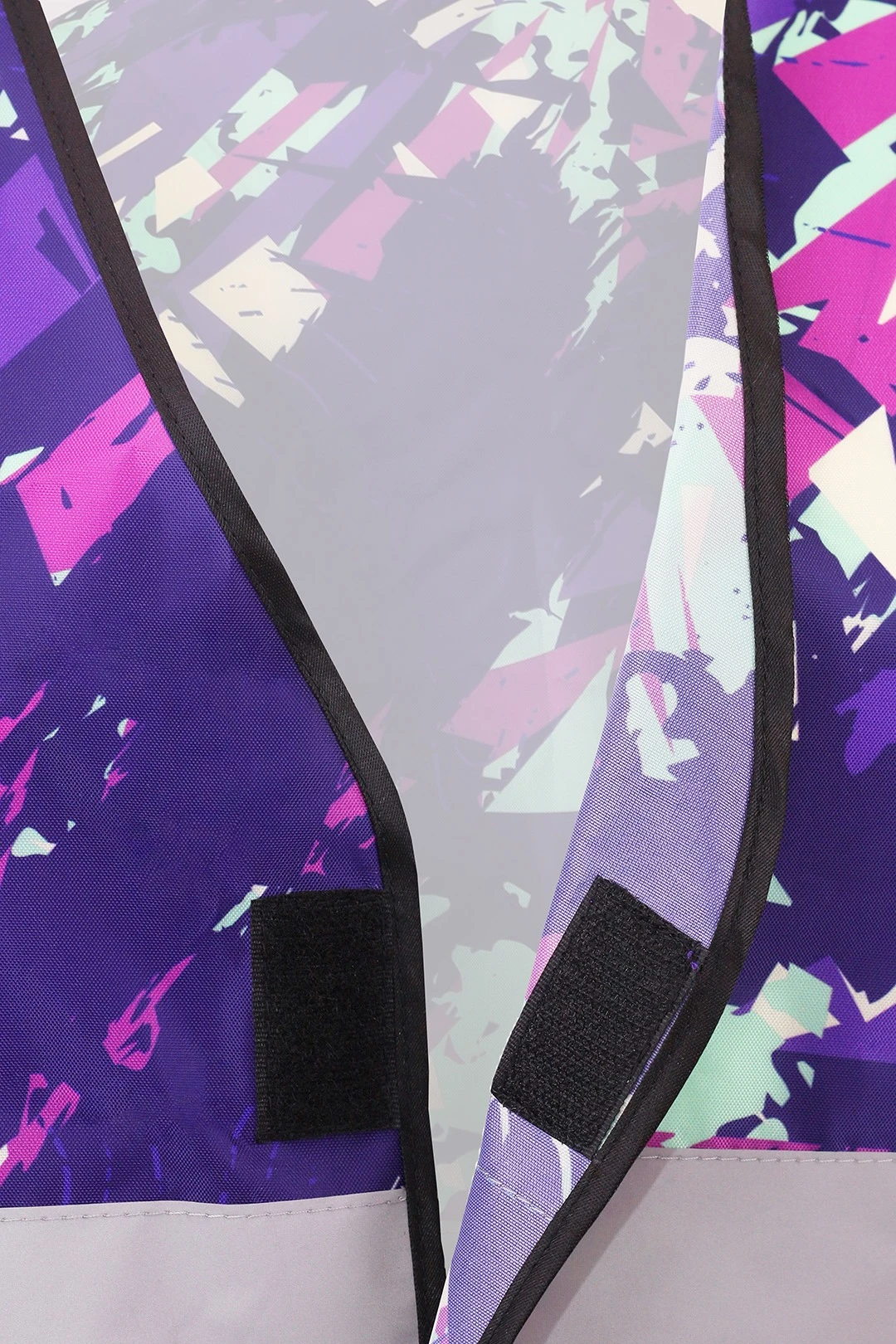 Жилет Эван со светоотражающей лентой унисекс, с полной запечаткой "Madness"#2 Жилет Эван со светоотражающей лентой унисекс, с полной запечаткой "Madness"#2