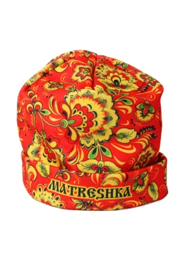 Купить шапку флисовую взрослую "MATRESHKA"