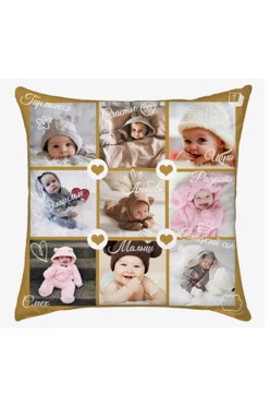 Купить подушку 50х50 см, с принтом "Sasha"