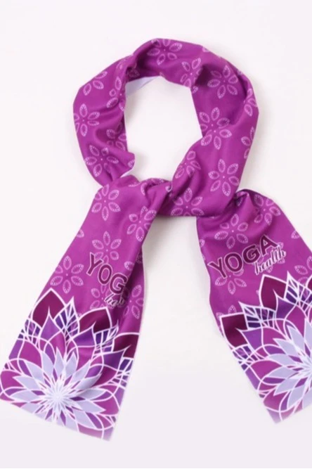 Шарф однослойный утепленный 15х150 см, с полной запечаткой#5