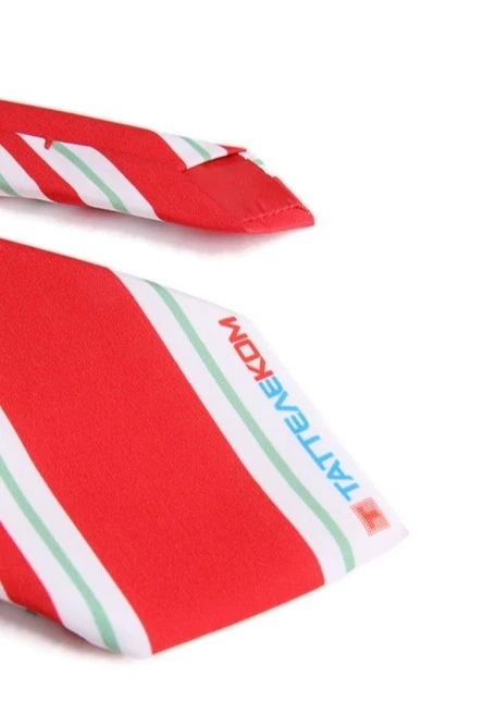 Галстук Слим узкий самовяз мужской, с полной запечаткой "Tattelekom"#2 Галстук Слим узкий самовяз мужской, с полной запечаткой "Tattelekom"#2