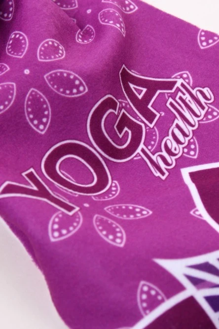 Шарф однослойный утепленный 15х150 см, с полной запечаткой "Yoga"#5 Шарф однослойный утепленный 15х150 см, с полной запечаткой "Yoga"#5