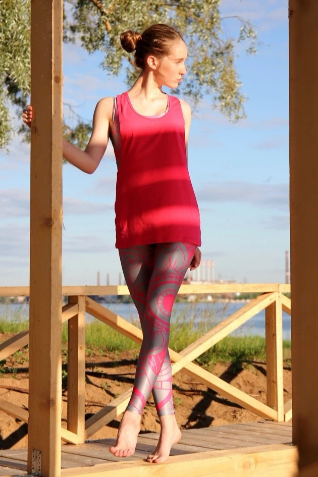 Купить комплект 3в1 "Серо-розовая Мандала"