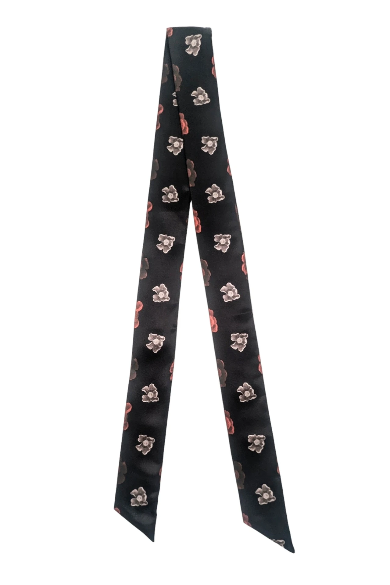 Шарф-платок Твилли двухслойный 5х130 см, с полной запечаткой#2