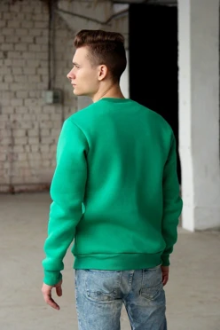 Купить толстовку Тревис унисекс зеленую