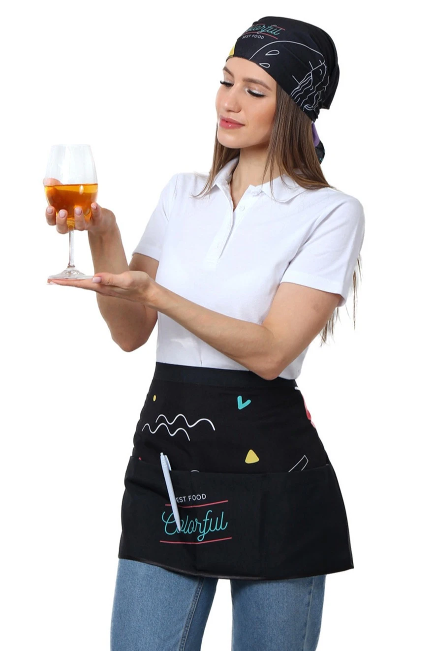 Передник Милан из габардина с полной запечаткой#2