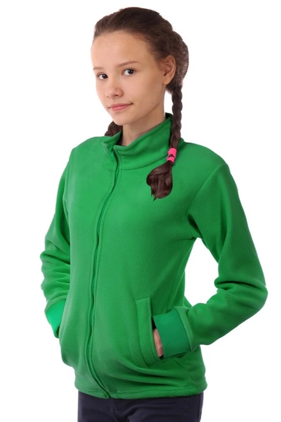 Купить детскую толстовку Харисон зеленую