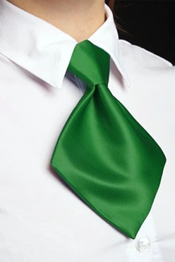 Купить галстук Аура женский зеленый
