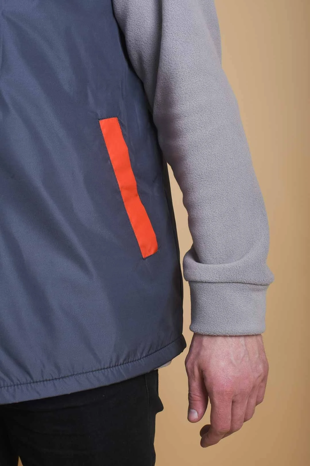 Жилет Пилот с подкладом из флиса унисекс, с полной запечаткой "ProMedia"#3