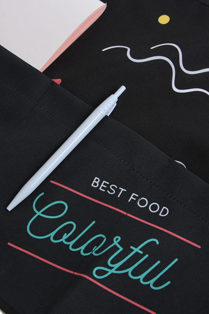 Передник Милан из габардина с полной запечаткой "Сolorful"#6