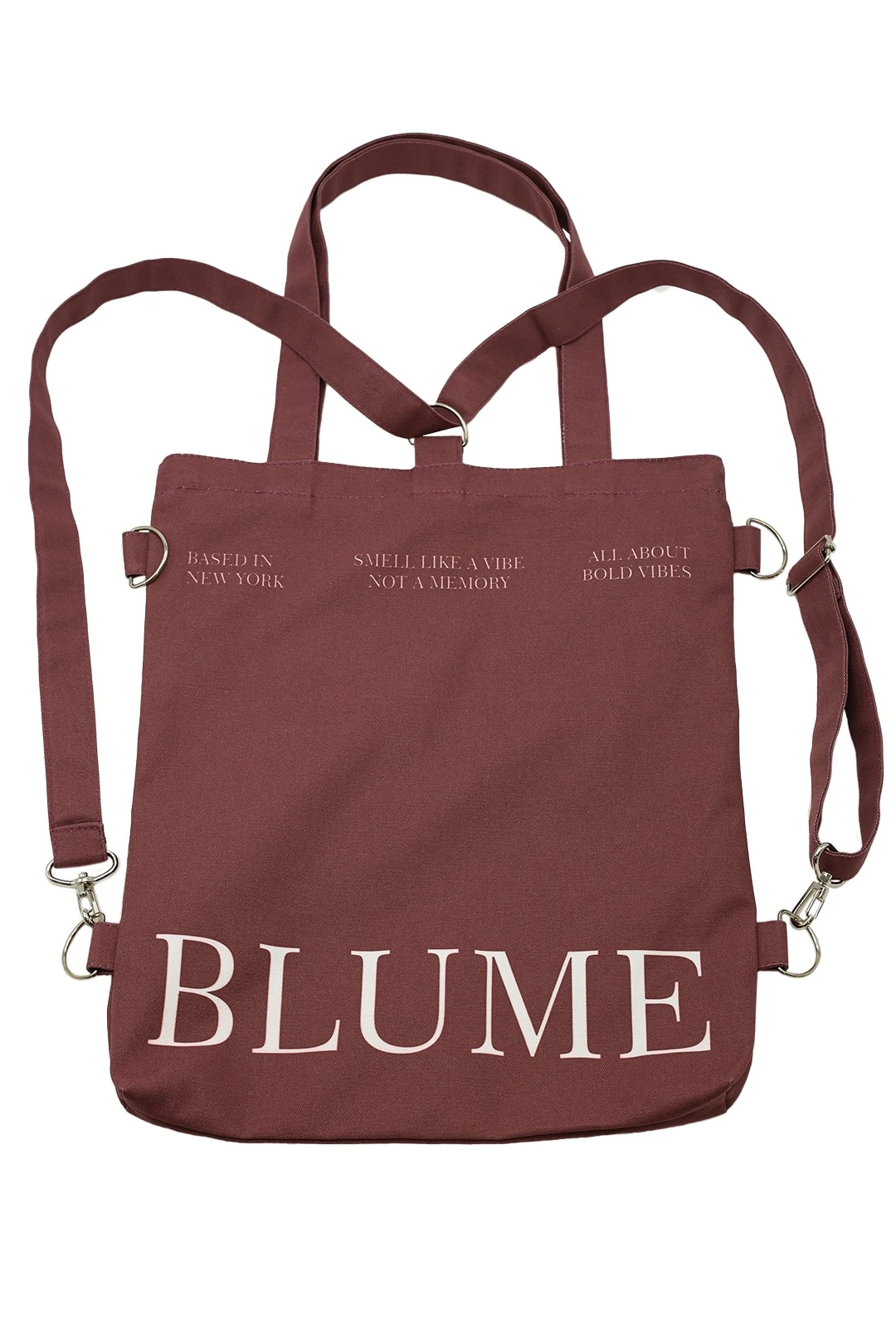 Сумка-рюкзак Бадди из саржи 33х38х4 см, печать с двух сторон "New York"#10