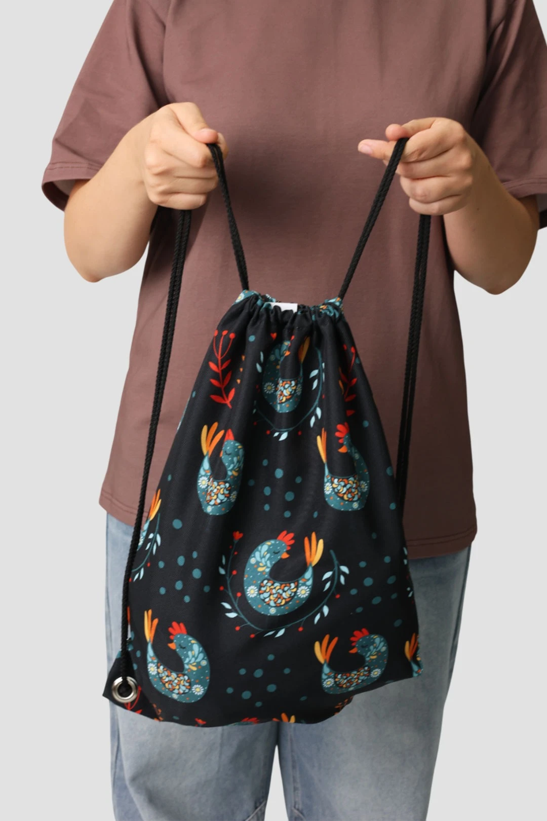 Купить рюкзак Уолкер 30х40 см с принтом "Chickens" Купить рюкзак Уолкер 30х40 см с принтом "Chickens"