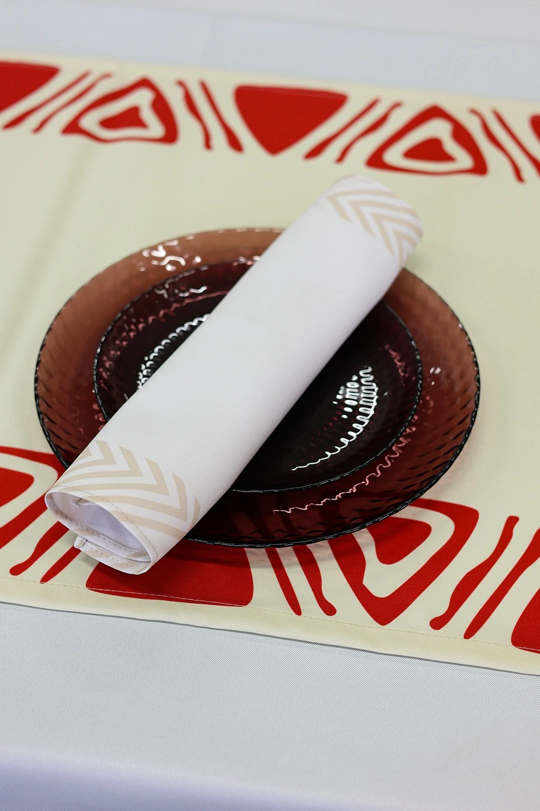 Купить салфетку квадратную 30х30 см, с полной запечаткой (полиэстер) "Golden"