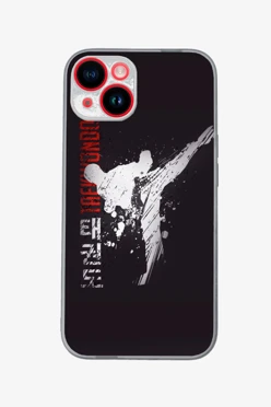 Купить чехол для iPhone 14 с принтом "Taekwondo"
