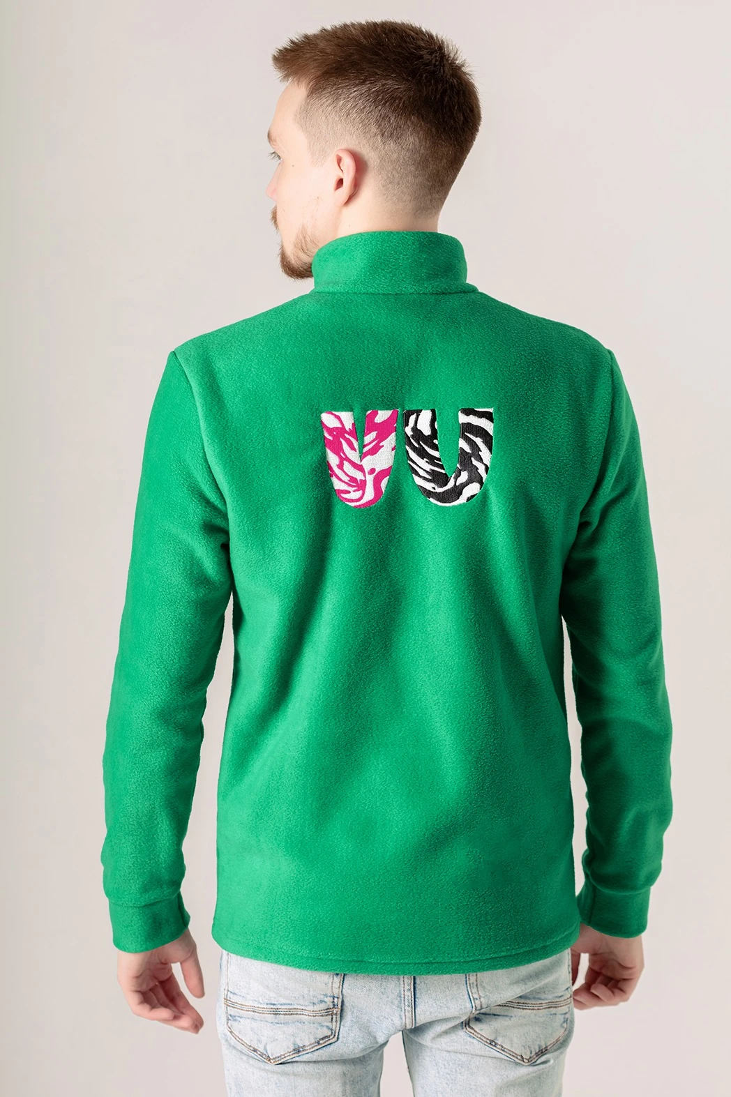 Толстовка Саймон флисовая унисекс, однотонная "UU"#3 Толстовка Саймон флисовая унисекс, однотонная "UU"#3