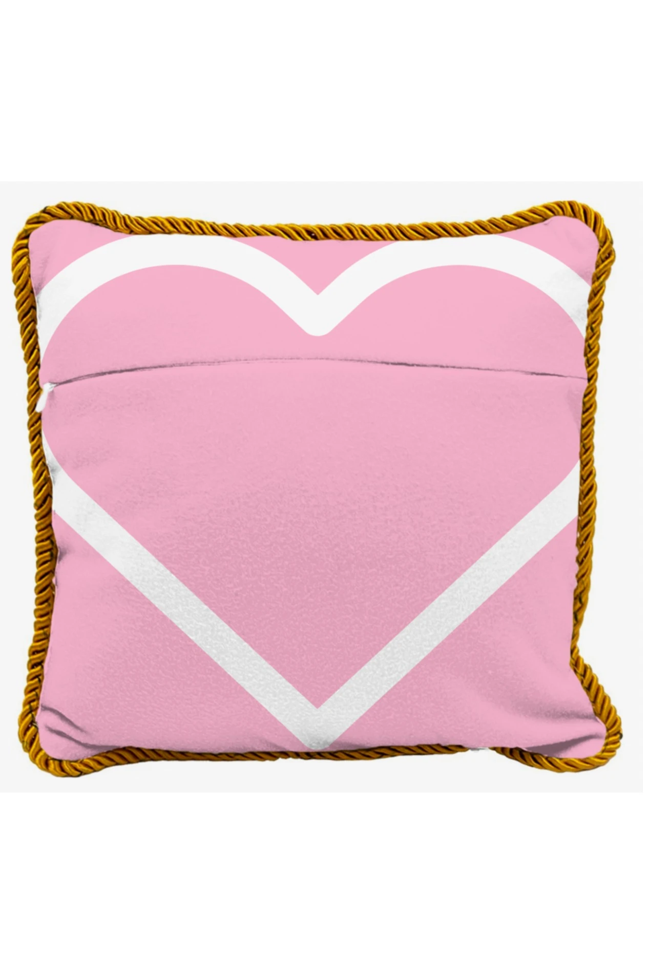 Купить подушку с кантом 40х40 см, с принтом "Love"