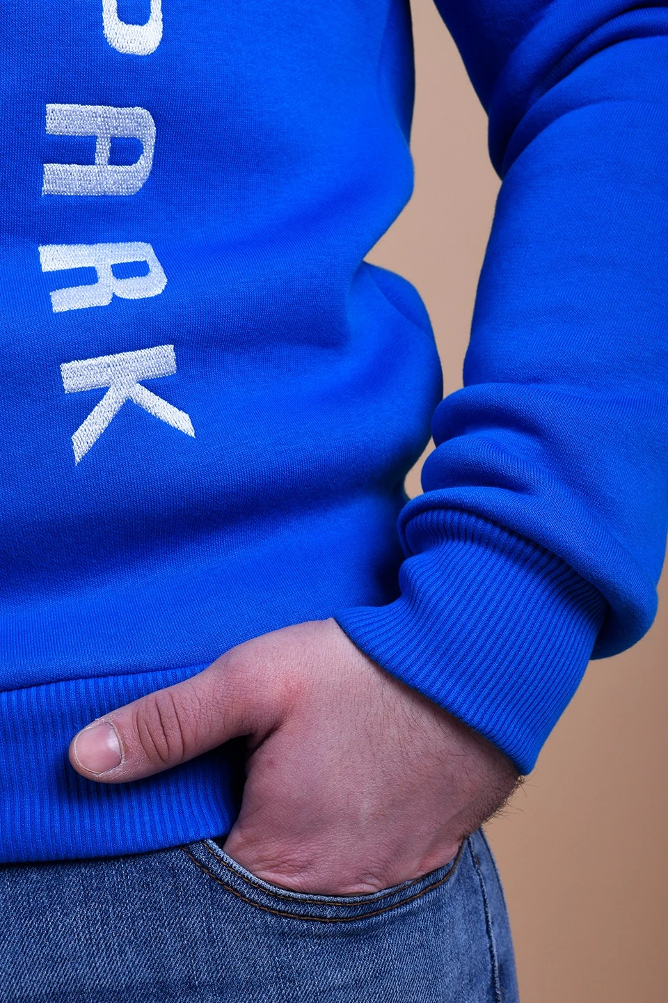 Свитшот Тревис из футера унисекс, однотонная "Winter park"#2