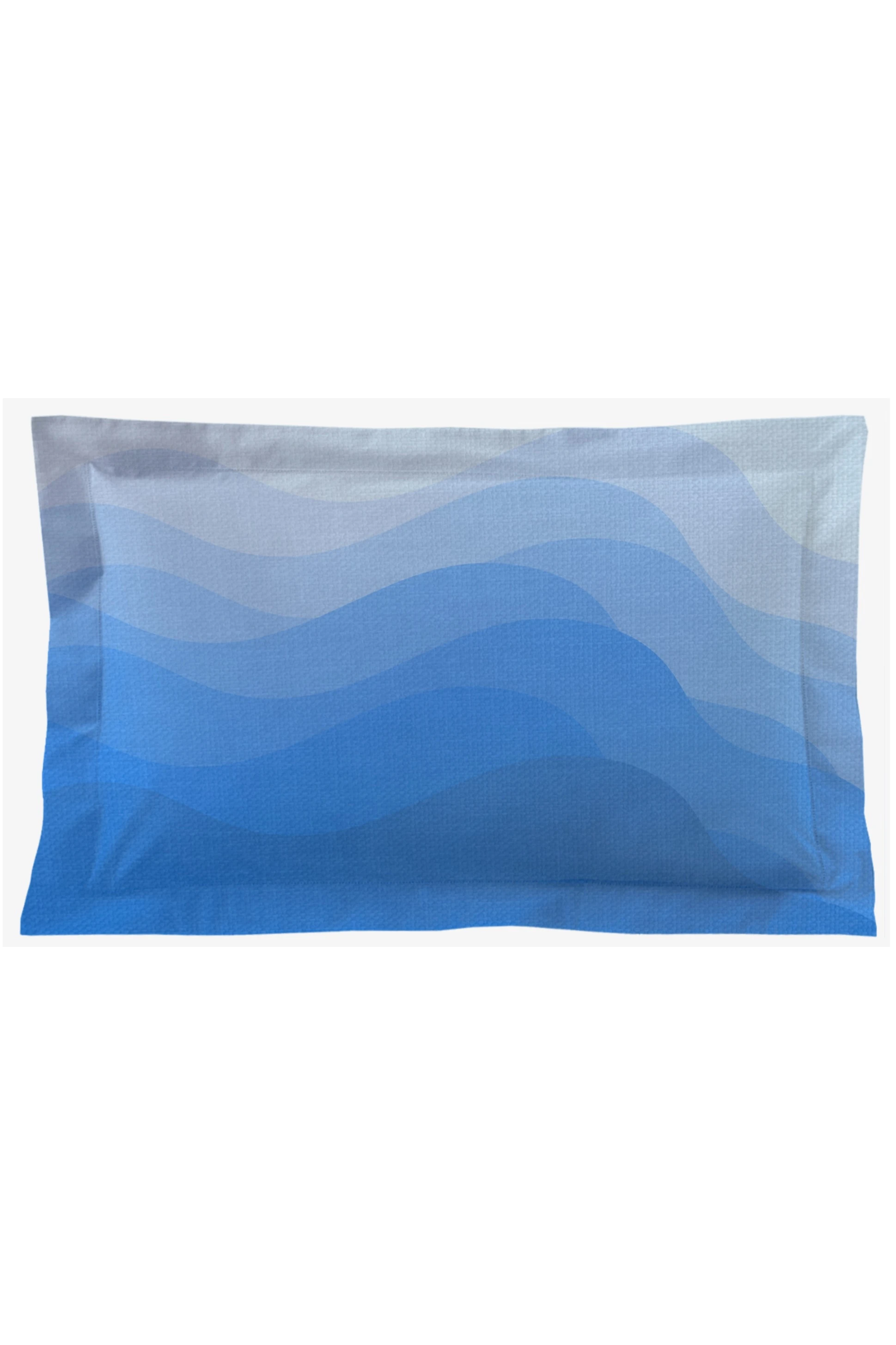 Купить подушку с бордюром 30х50 см, с принтом "Makes you sleep"