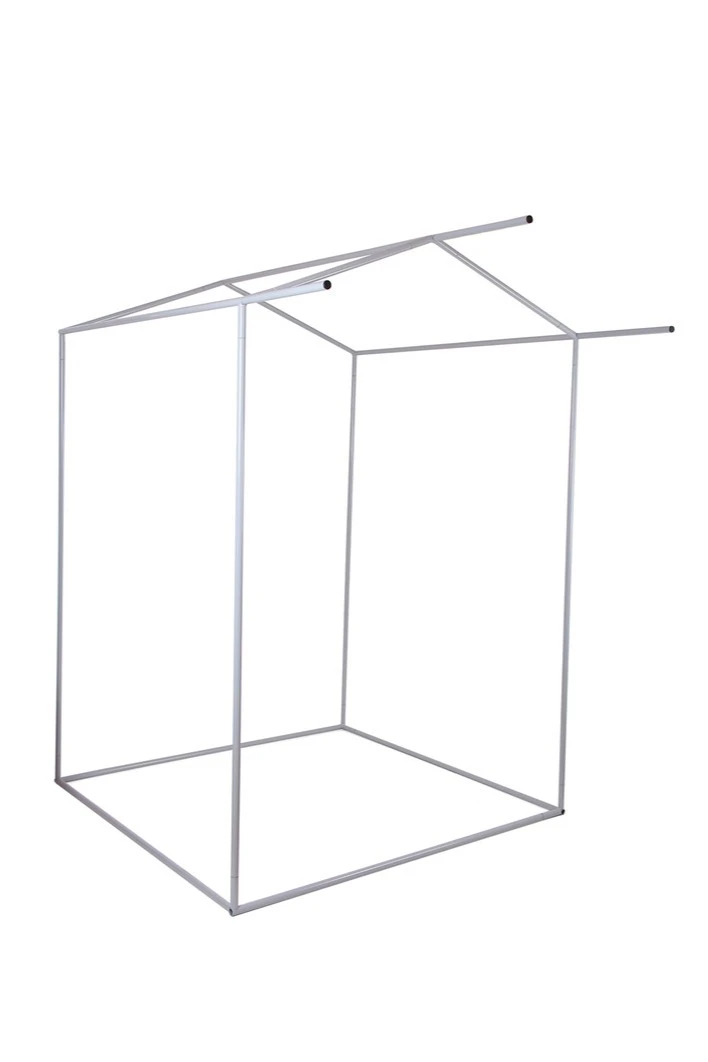 Палатка для промоакции и торговли однотонная  (с козырьком) 1,5х1,5 м#7