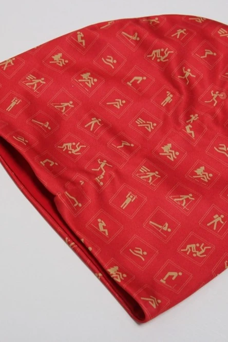 Шапка Сноу двухслойная взрослая, с полной запечаткой "Sport"#2