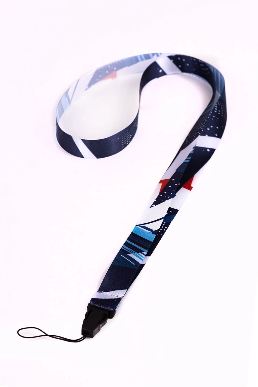 Купить ленту для бейджей атлас ширина 1,5 см, с печатью