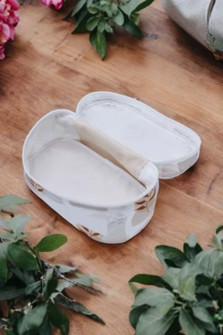 Косметичка Фрезия 20х10х11 см, с полной запечаткой#1