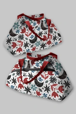 Купить сумку Старт с принтом "Black birds"