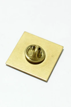 Значок заливной Квадрат 25х25 мм, с печатью#2