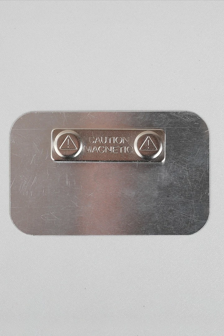 Бейдж из алюминия сублимационного, 47х73 мм#2 Бейдж из алюминия сублимационного, 47х73 мм#2