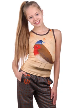 Майка Берри детская с полной запечаткой#1