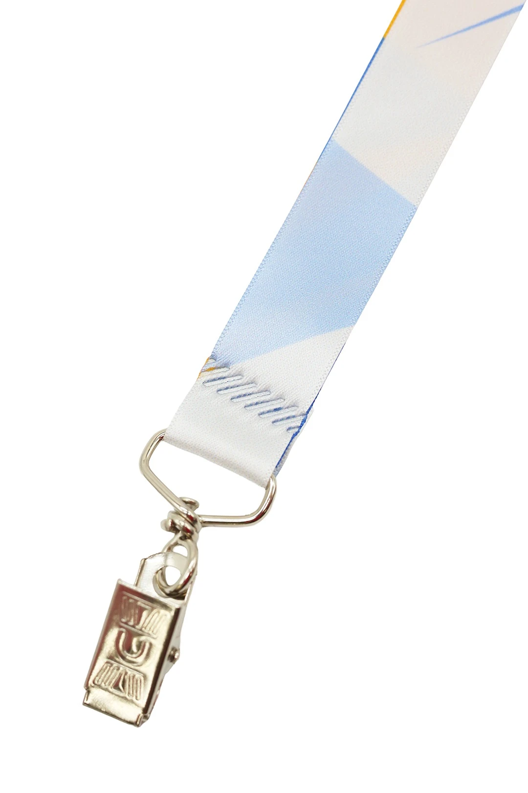 Лента для бейджа атлас люкс ширина 2 см, с печатью#3