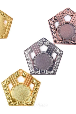 Медаль металлическая МК201 60мм#1