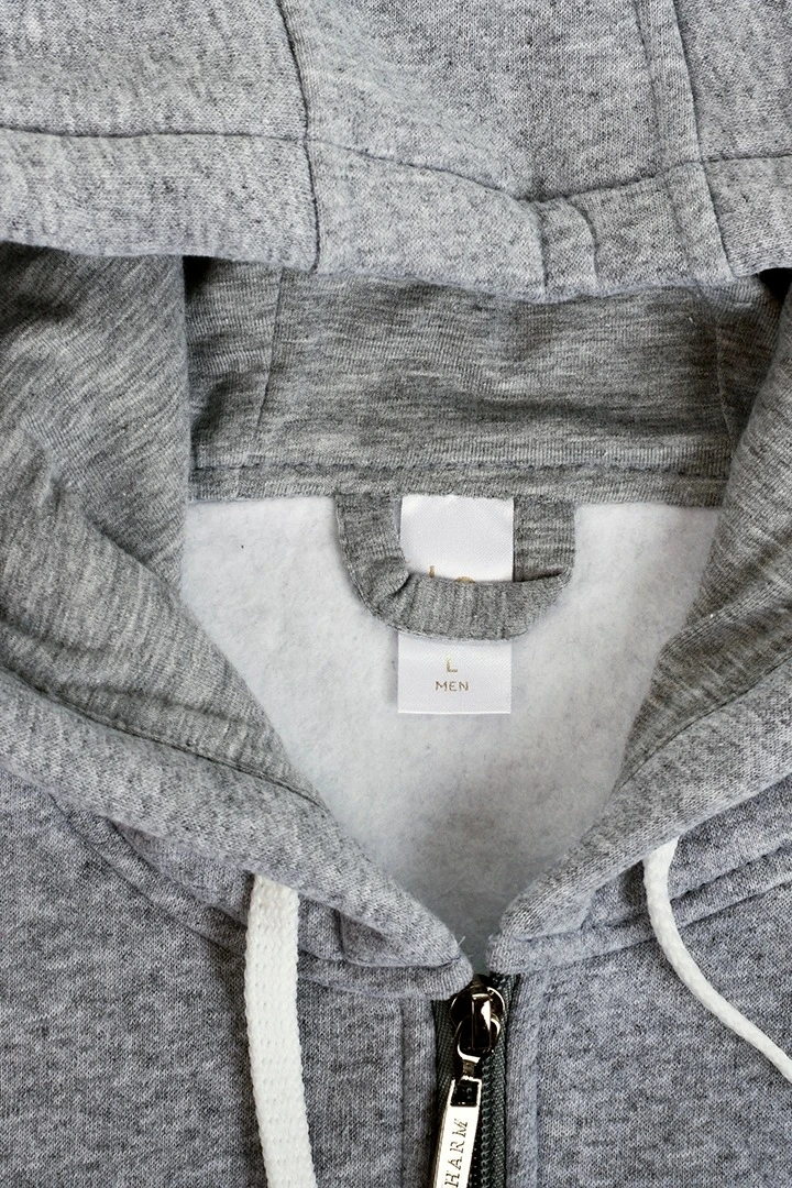 Балахон Рик из футера унисекс, однотонная "Pigeon"#4