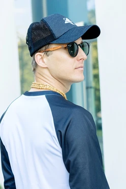 Купить бейсболку Вестерн облегченную с печатью на всей поверхности "Postman"