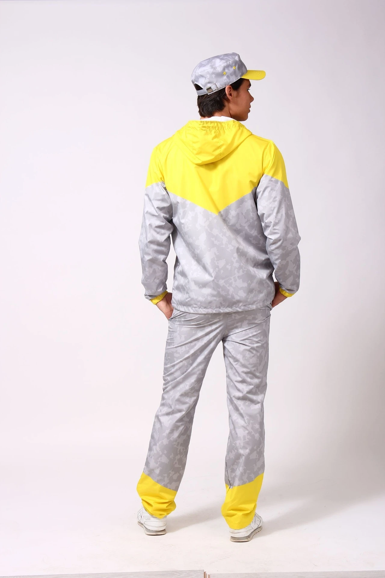 Купить ветровку Олимпик с капюшоном унисекс, с полной запечаткой "Sport"