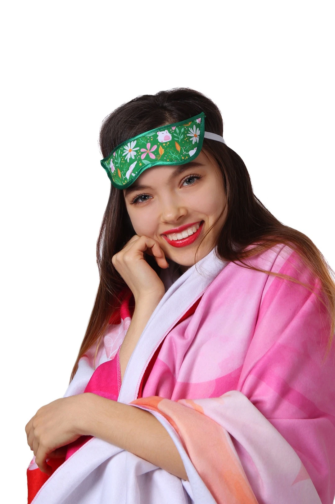 Маска для сна с принтом "Christmas"#3 Маска для сна с принтом "Christmas"#3