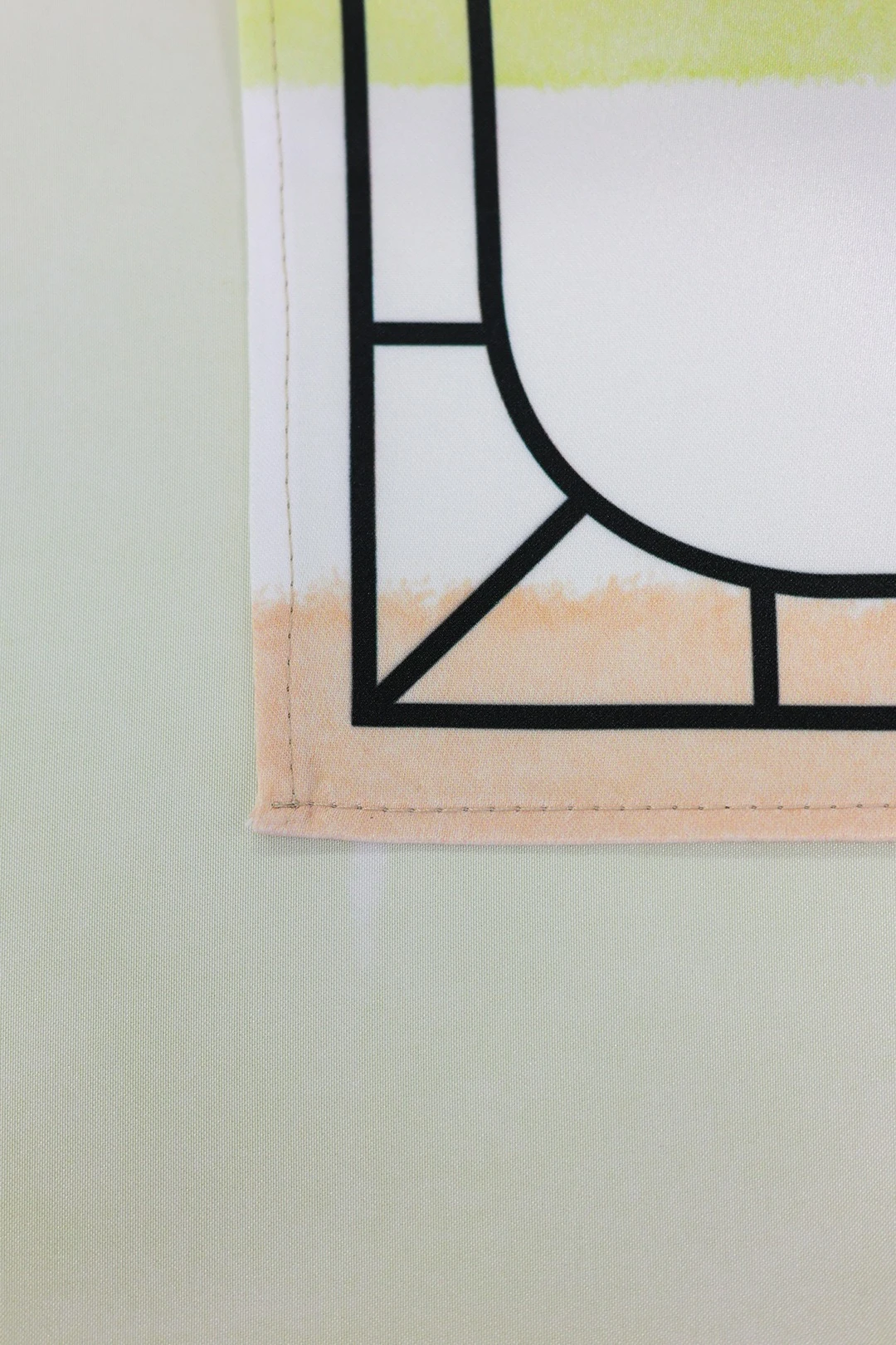 Салфетка квадратная 40х40 см, с полной запечаткой (полиэстер) "Salad"#1