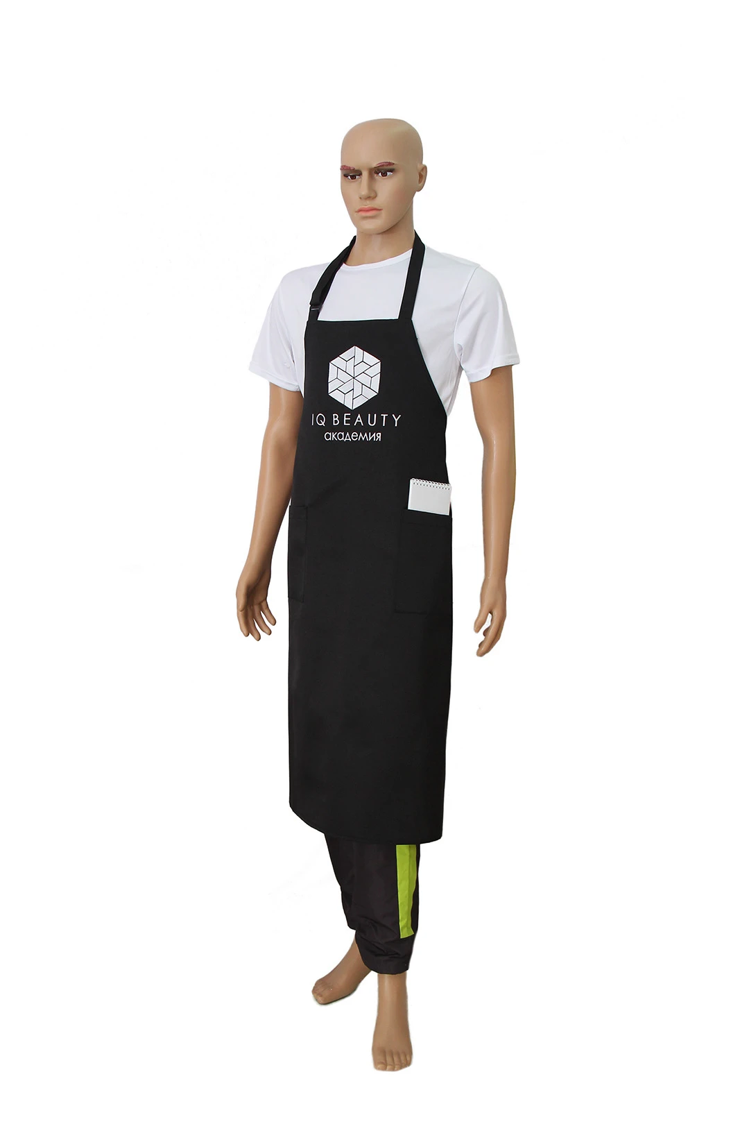 Фартук Латте с регулятором лямки, однотонный#4 Фартук Латте с регулятором лямки, однотонный#4