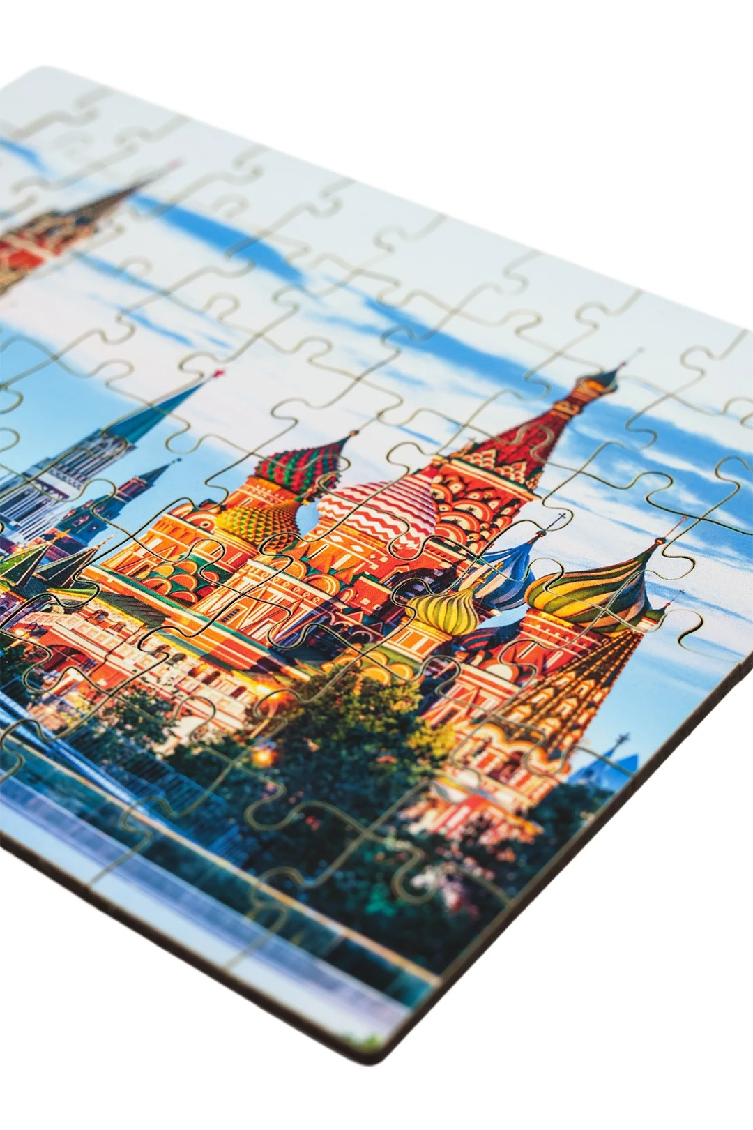 Пазл деревянный с нанесением, А5, "Moscow"#1