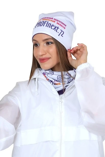 Шапка Сноу двухслойная взрослая, с полной запечаткой "INSTA-PROFInext"#2