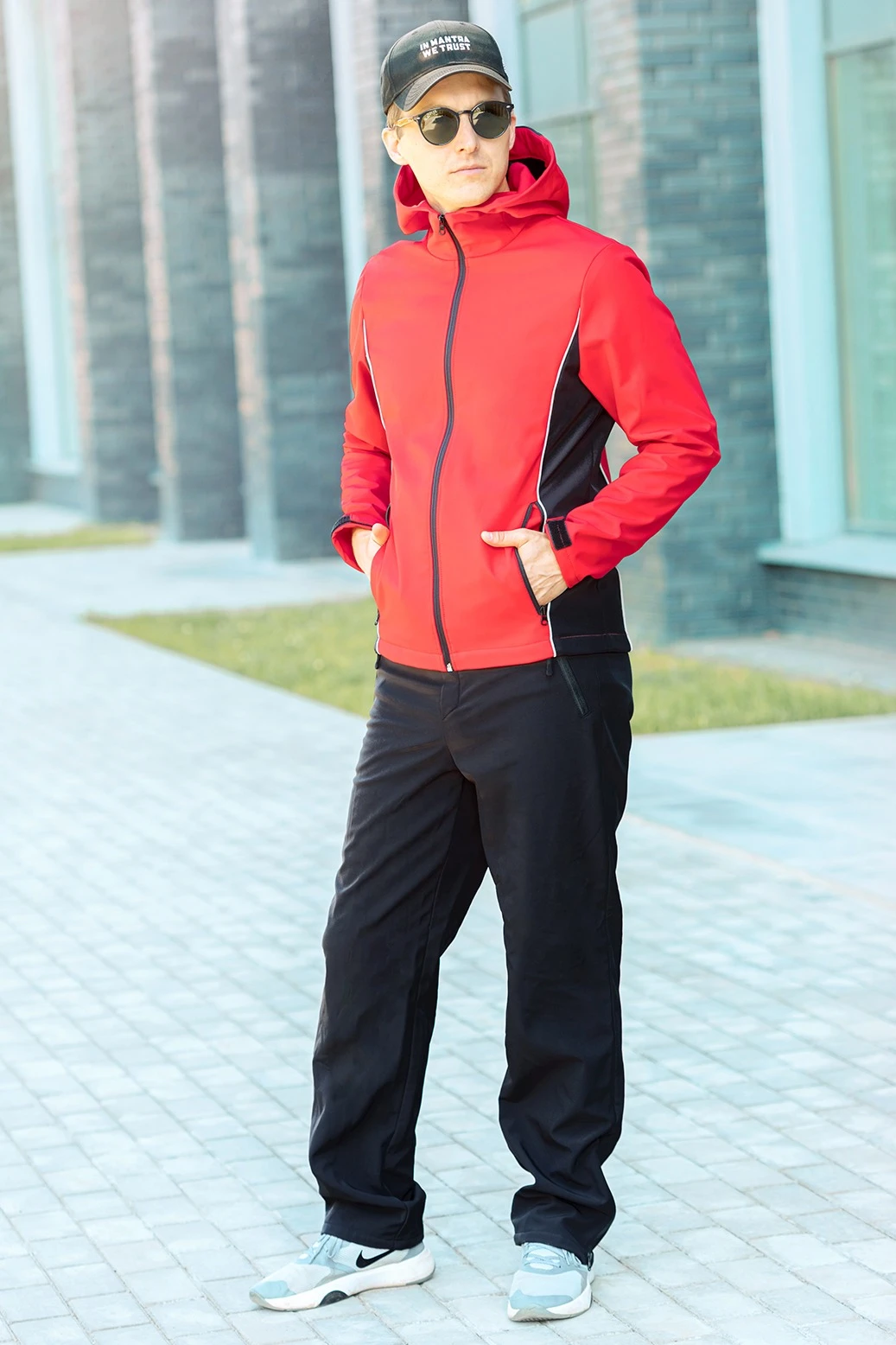 Купить спортивный костюм Крид из софтшелла унисекс, однотонный