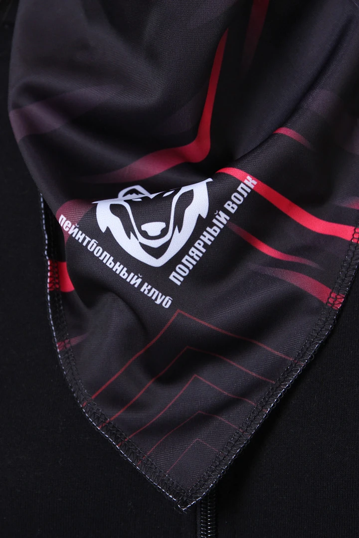 Бафф Айсберг однослойный взрослый, с полной запечаткой "Polar wolf"#3