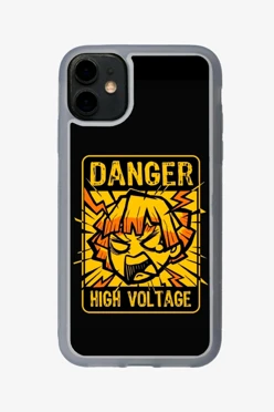 Купить чехол для iPhone 11 с принтом "Danger High Voltage"