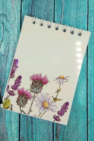 Блокнот фирменный А7 на пружине 40 листов#1