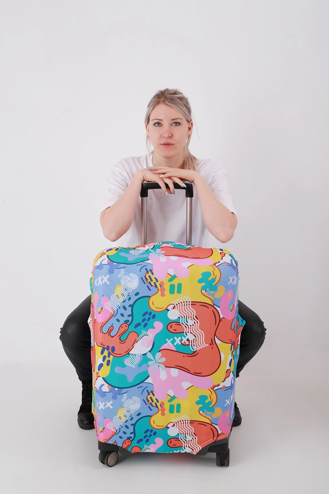 Чехол для чемодана размер L#4