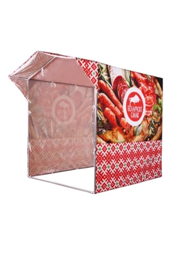 Купить палатку для промоакций и торговли с козырьком 2х2 м