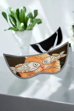 Купить маску для сна с принтом "Kotic"