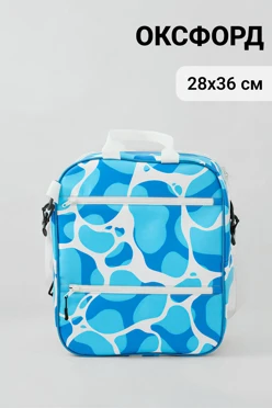 Купить сумку-рюкзак Победа из оксфорда 28х36 см с карабином, с полной запечаткой